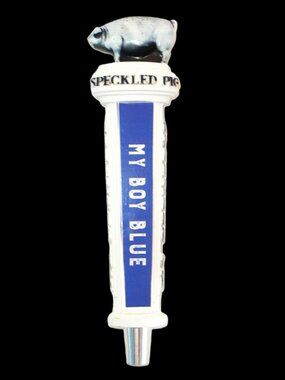 Speckled Pig Beer Keg Tap New York Craft Brewery Farmhouse Kitchen Decor